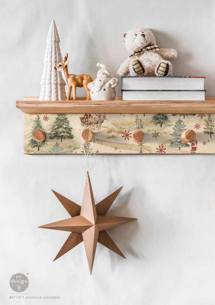 Re-Design with Prima Whimsical Woodland A3 Decoupage Fiber Pack (3pcs) (671471) Re-Design with Prima Whimsical Woodland A3 Decoupage Fiber Pack (3pcs) (671471)