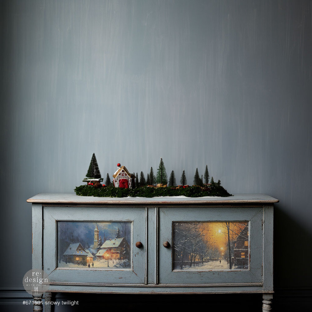 Re-Design with Prima Snowy Twilight A3 Decoupage Fiber Pack (3pcs) (671501) Re-Design with Prima Snowy Twilight A3 Decoupage Fiber Pack (3pcs) (671501)