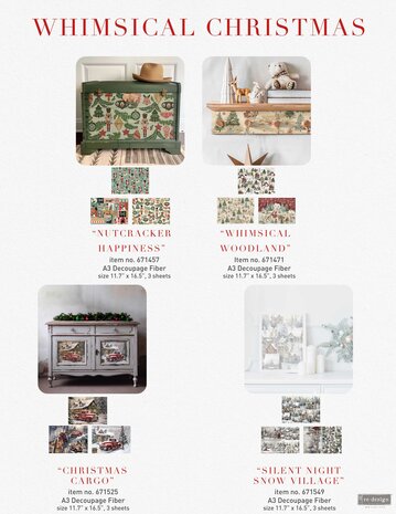 Re-Design with Prima Christmas Chipboard Tags (670320) Re-Design with Prima Christmas Chipboard Tags (670320)