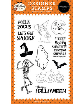Carta Bella Spooky Scary Clear Stamps (CBFUN383043)