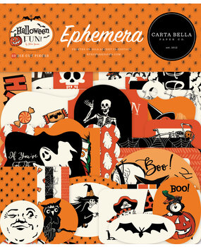 Carta Bella Halloween Fun Ephemera (CBFUN383024)
