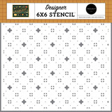 Carta Bella Giving Season Geometric Stencil (CBHV380034)