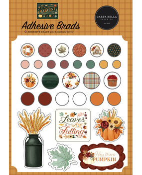 Carta Bella Harvest Adhesive Brads (CBHV380020)
