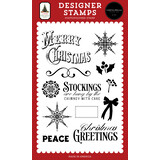 Carta Bella Decorative Snowflakes Clear Stamps (CBVC384046)