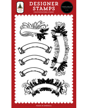 Carta Bella Vintage Labels Clear Stamps (CBVC384045)