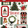 Carta Bella A Vintage Christmas Sticker Book (CBVC384029)