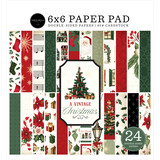 Carta Bella A Vintage Christmas 6x6 Inch Paper Pad (CBVC384023)