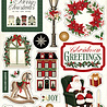 Carta Bella A Vintage Christmas Chipboard Accents (CBVC384021)