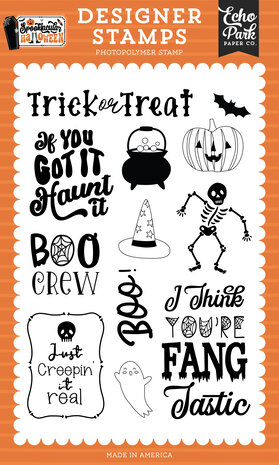 Echo Park Fang Tastic Clear Stamps (SH382047) Echo Park Fang Tastic Clear Stamps (SH382047)