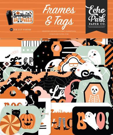 Echo Park Spooktacular Halloween Frames & Tags (SH382025)