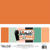 Echo Park Spooktacular Halloween 12x12 Inch Coordinating Solids Paper Pack (SH382015)