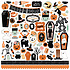 Spooktacular Halloween 12x12 Inch Element Sticker (SH382014)