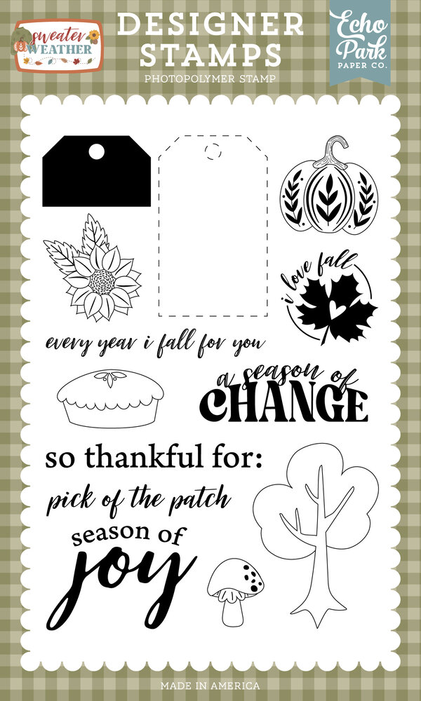 Echo Park Season Of Change Clear Stamps (SW381041)