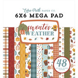Echo Park Sweater Weather 6x6 Inch Cardmakers Mega Pad (SW381031)