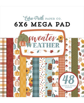 Echo Park Sweater Weather 6x6 Inch Cardmakers Mega Pad (SW381031)