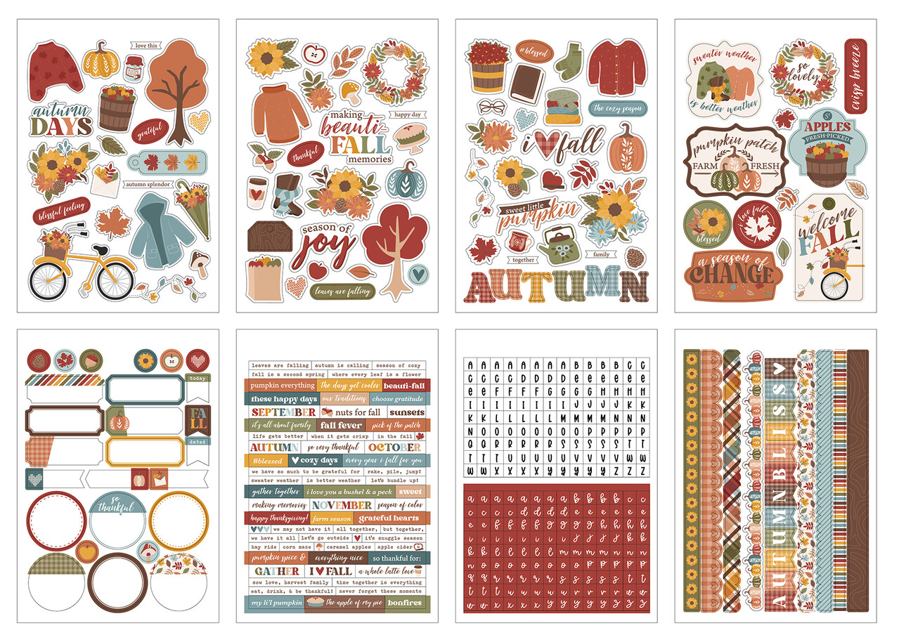 Echo Park Sweater Weather Sticker Book (SW381029)