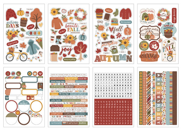 Echo Park Sweater Weather Sticker Book (SW381029)