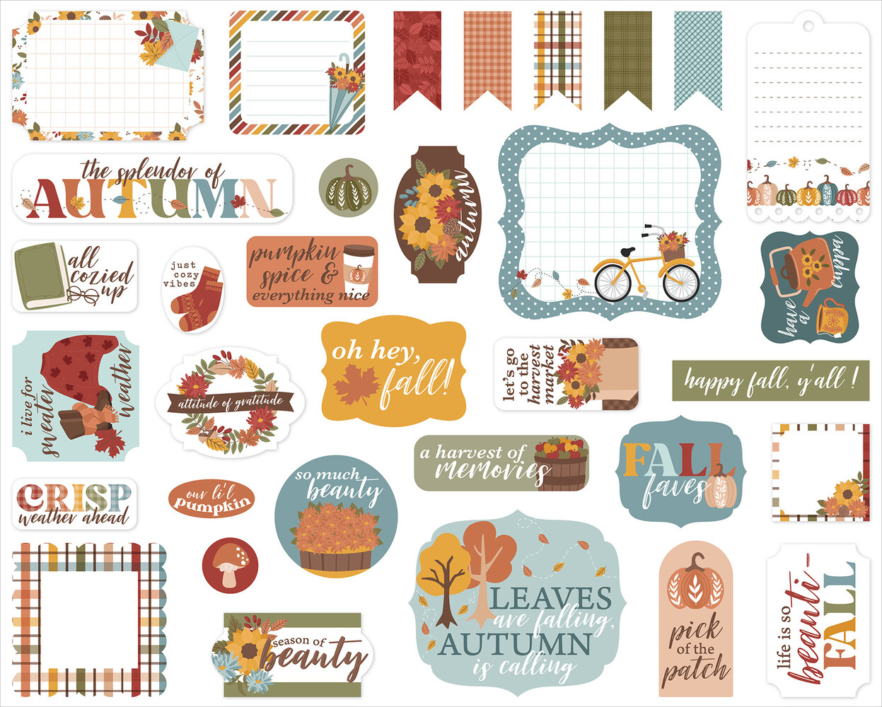 Echo Park Sweater Weather Ephemera (SW381024)