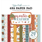 Echo Park Sweater Weather 6x6 Inch Paper Pad (SW381023)