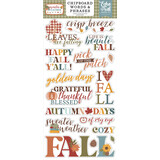 Echo Park Sweater Weather Chipboard Word & Phrases (SW381022)