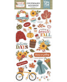 Echo Park Sweater Weather Chipboard Accents (SW381021)