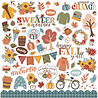 Echo Park Sweater Weather 12x12 Inch Element Sticker (SW381014)