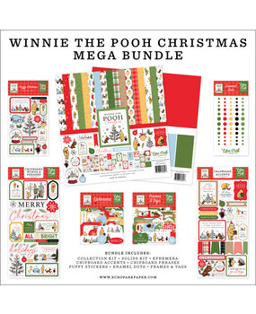Echo Park Winnie The Pooh Christmas Mega Bundle (WPC386050)