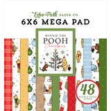 Echo Park Winnie The Pooh Christmas 6x6 Inch Cardmakers Mega Pad (WPC386031)