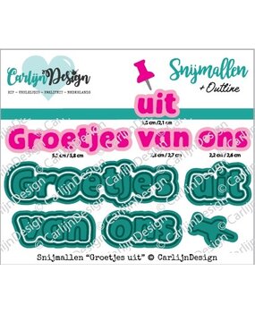 CarlijnDesign Dies Groetjes Uit (CDSN-0273)