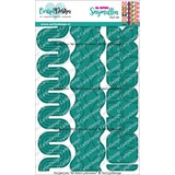 CarlijnDesign Snijmallen A6 Retro Patronen (CDSN-0270)