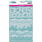 CarlijnDesign Stencils Water Achtergrondjes (CDSC-0033)