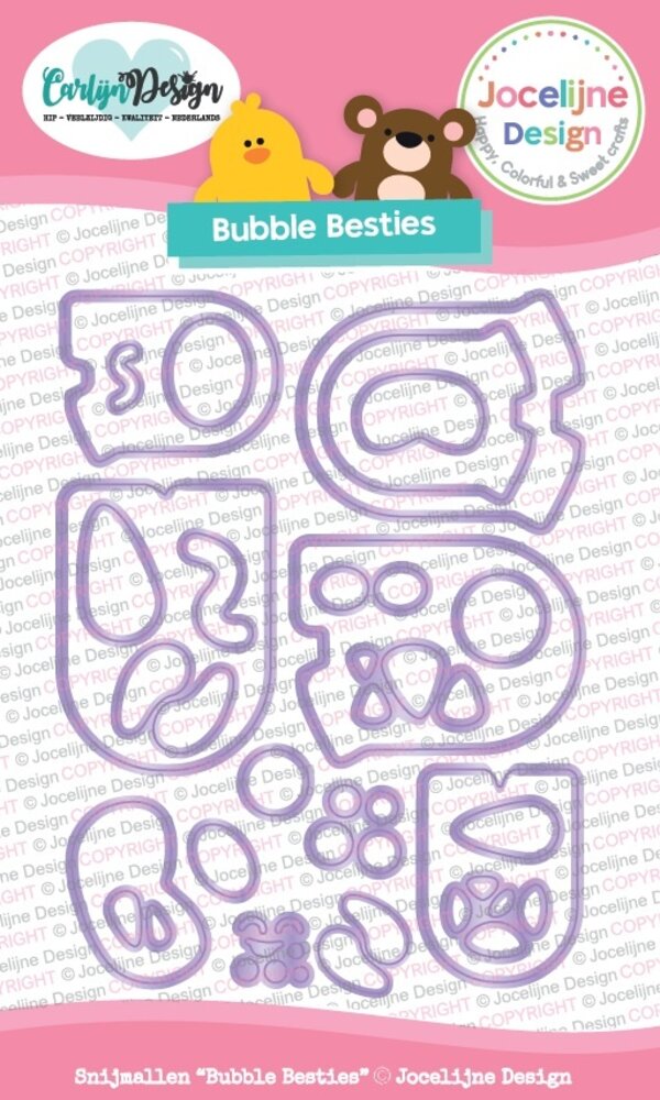 CarlijnDesign Dies Bubble Besties (CDJD-0044)