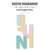 Dutch Doobadoo Dutch Planner Stencil Juni (470.784.327)
