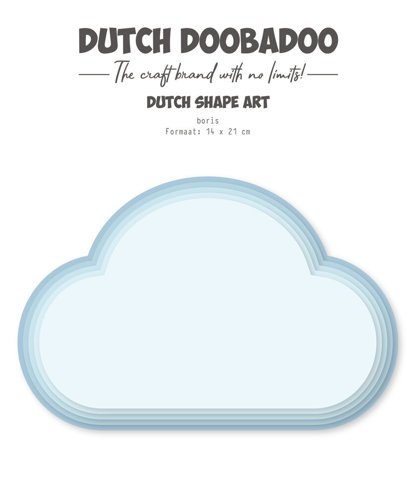Dutch Doobadoo Dutch Shape Art A5 Boris (470.784.323) (OUTLET)
