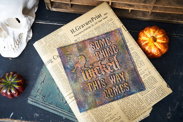 Sizzix Thinlits Die by Tim Holtz Vault Gothic Portraits (9pcs) (666681)