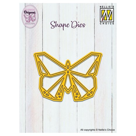 Nellie Snellen Shape Die Origami Butterfly (SD323) (OUTLET) Nellie Snellen Shape Die Origami Butterfly (SD323) (OUTLET)