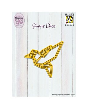 Nellie Snellen Shape Die Origami Bird (SD322) (DISCONTINUED)