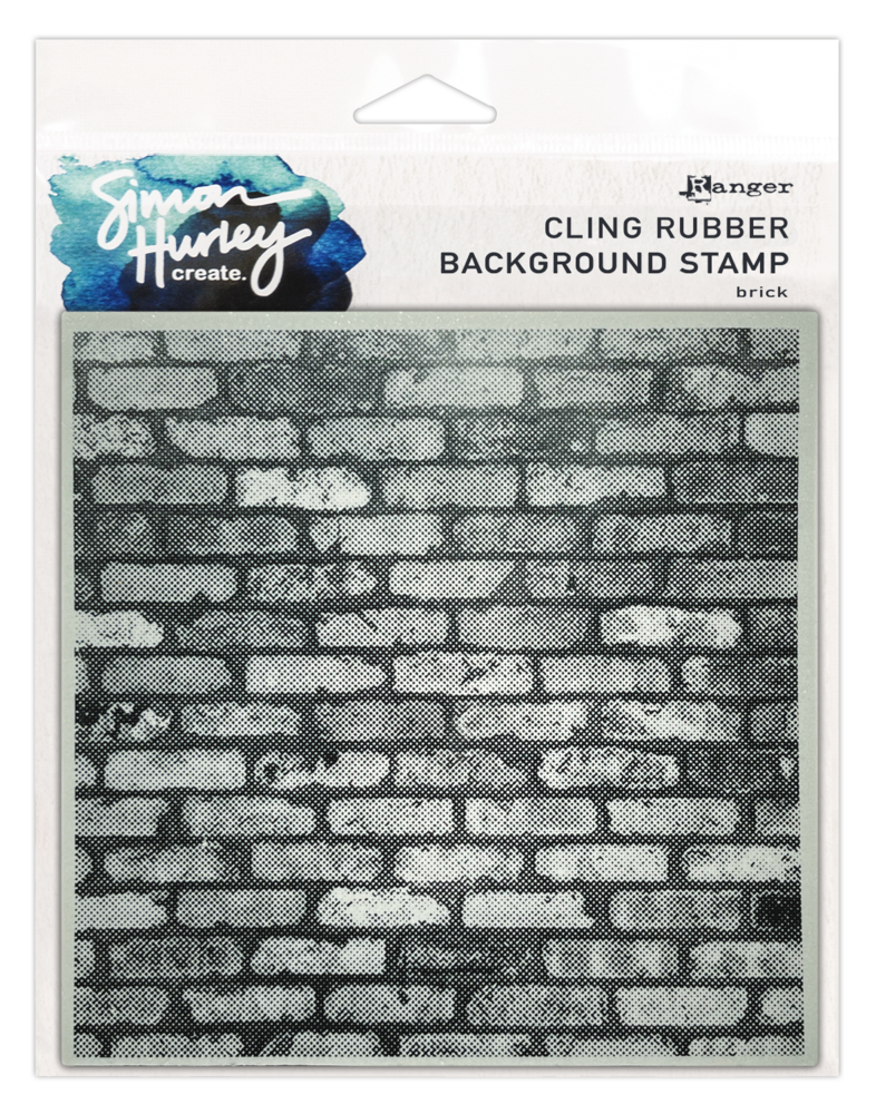 Ranger Simon Hurley create. Background Stamp 6x6 Inch Brick (HUR87137) (DISCONTINUED) Ranger Simon Hurley create. Background Stamp 6x6 Inch Brick (HUR87137) (DISCONTINUED)