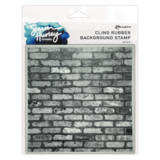 Ranger Simon Hurley create. Background Stamp 6x6 Inch Brick (HUR87137) (DISCONTINUED)