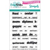 CarlijnDesign Clear Stamps Water Praatjes Add-on (CDST-0124)