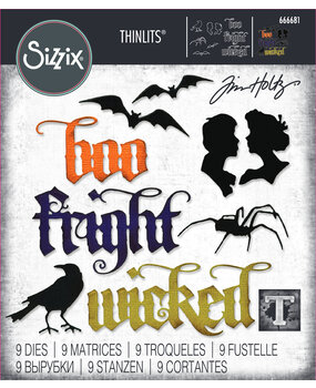 Sizzix Thinlits Die by Tim Holtz Vault Gothic Portraits (9pcs) (666681) Sizzix Thinlits Die by Tim Holtz Vault Gothic Portraits (9pcs) (666681)