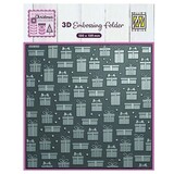Nellie Snellen 3D Embossing Folder Presents (EF3D096)