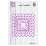 Nellie Snellen Multi Frame Dies Scalloped Square (MFD165)