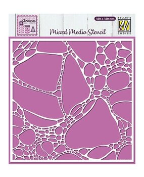 Nellie Snellen Mixed Media Stencil Paint Bubble (MMS4K-078)