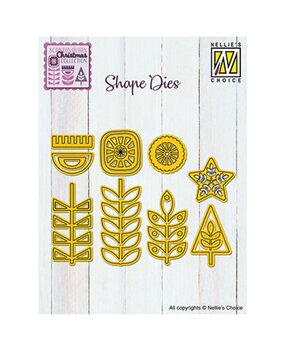 Nellie Snellen Shape Die Scandinavian Flowers (SD329)