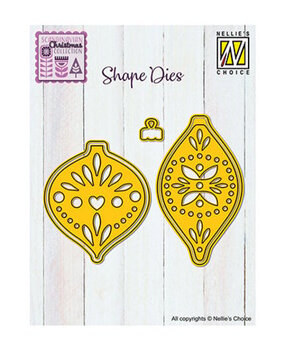 Nellie Snellen Shape Die Scandinavian Baubles (SD330)