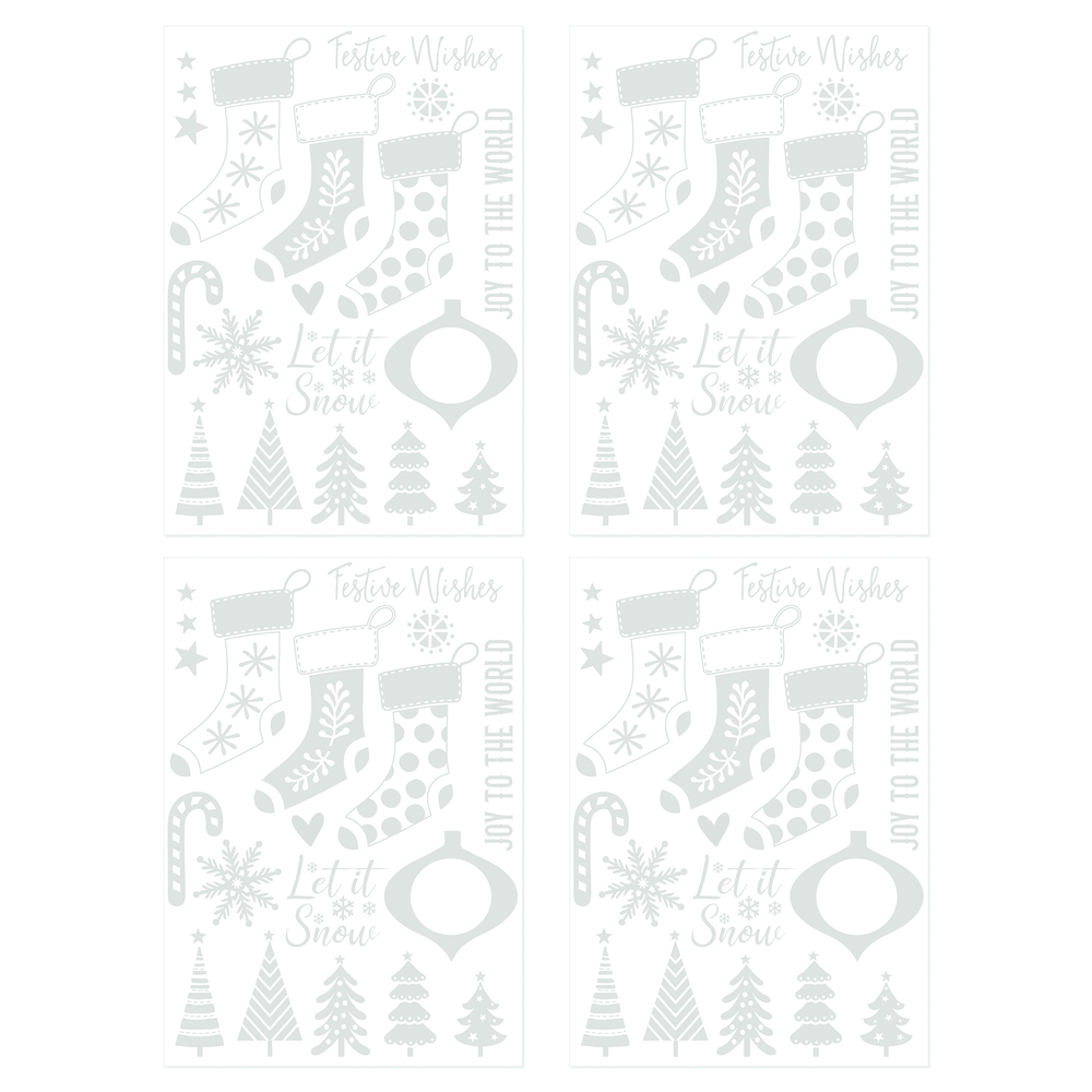 Tonic Studios A Candy Cane Christmas Foil Fusion A5 Adhesive Sheets (4pcs) (5543e) Tonic Studios A Candy Cane Christmas Foil Fusion A5 Adhesive Sheets (4pcs) (5543e)