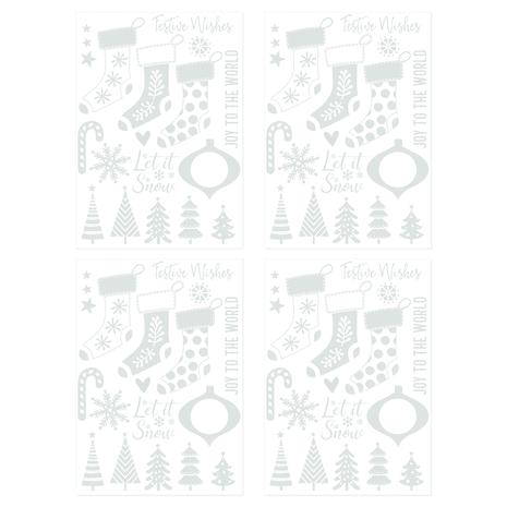 Tonic Studios A Candy Cane Christmas Foil Fusion A5 Adhesive Sheets (4pcs) (5543e) Tonic Studios A Candy Cane Christmas Foil Fusion A5 Adhesive Sheets (4pcs) (5543e)