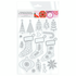 A Candy Cane Christmas 6x8 Inch 3 Stockings Stamp Set (18pcs) (5541e) A Candy Cane Christmas 6x8 Inch 3 Stockings Stamp Set (18pcs) (5541e)