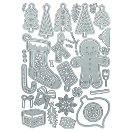 Tonic Studios A Candy Cane Christmas Die Set (46pcs) (5539e) Tonic Studios A Candy Cane Christmas Die Set (46pcs) (5539e)